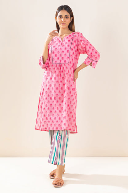 Stitched 2 Piece Printed Lawn Suit