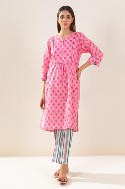 Stitched 2 Piece Printed Lawn Suit