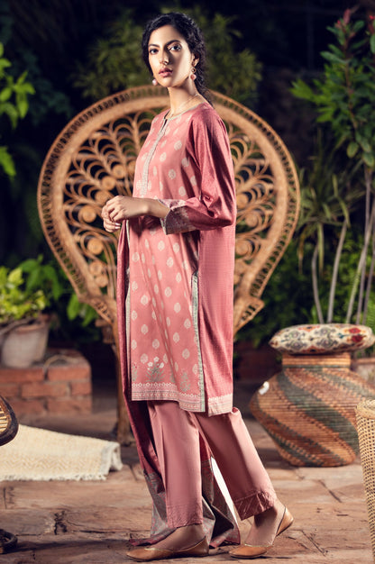 Stitched 3 Piece Digital Printed Cottel Suit