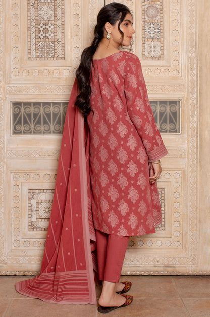 Stitched 3 Piece Dyed Jacquard Suit