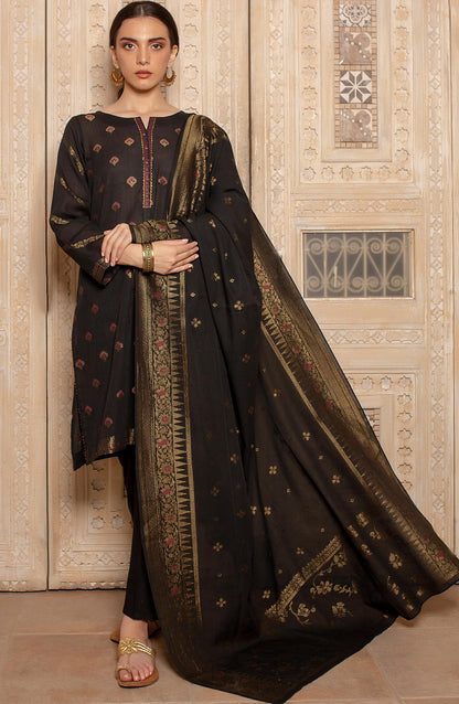 Stitched 3 Piece Dyed Jacquard Suit