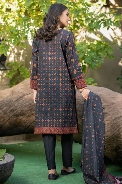 Stitched 3 Piece Embroidered Cambric Suit