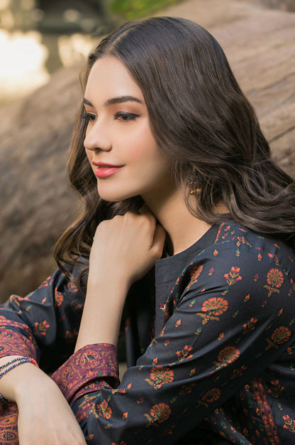 Stitched 3 Piece Embroidered Cambric Suit