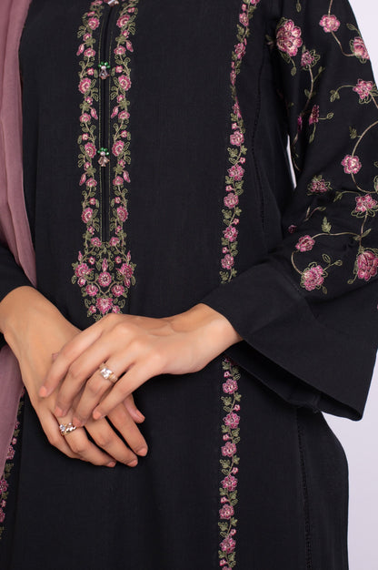 Stitched 3 Piece Satin Jacquard Suit