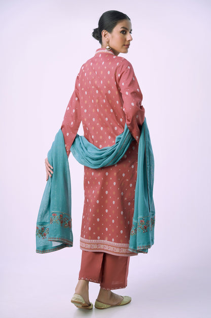 Stitched 3 Piece Printed Lawn Suit