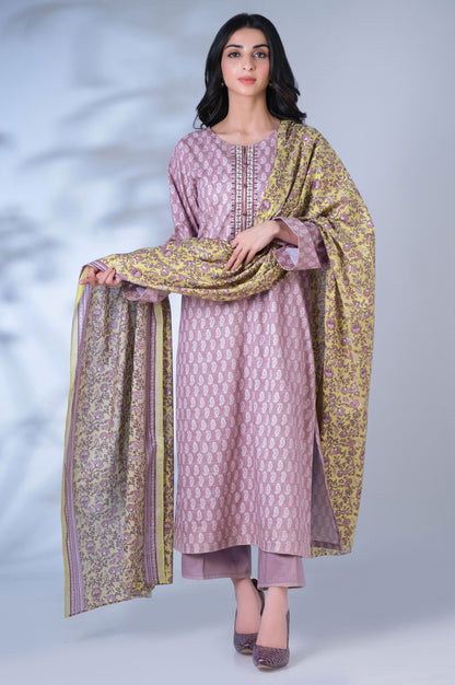 Stitched 3 Piece Printed Mysuri Lawn Suit