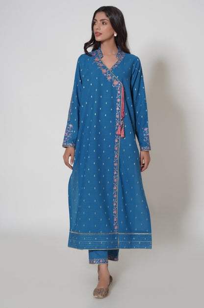 Stitched 3 Piece Embroidered Mysuri Suit