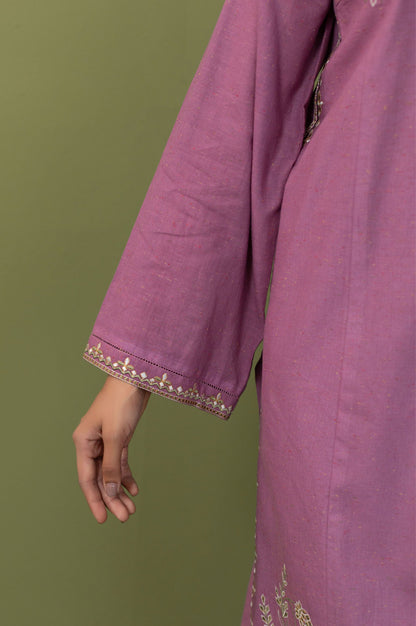 Stitched 3 Piece Embroidered Multi Neps Suit