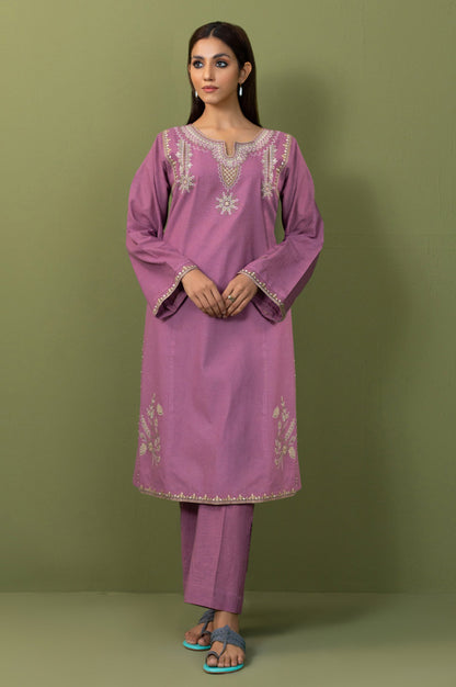 Stitched 3 Piece Embroidered Multi Neps Suit