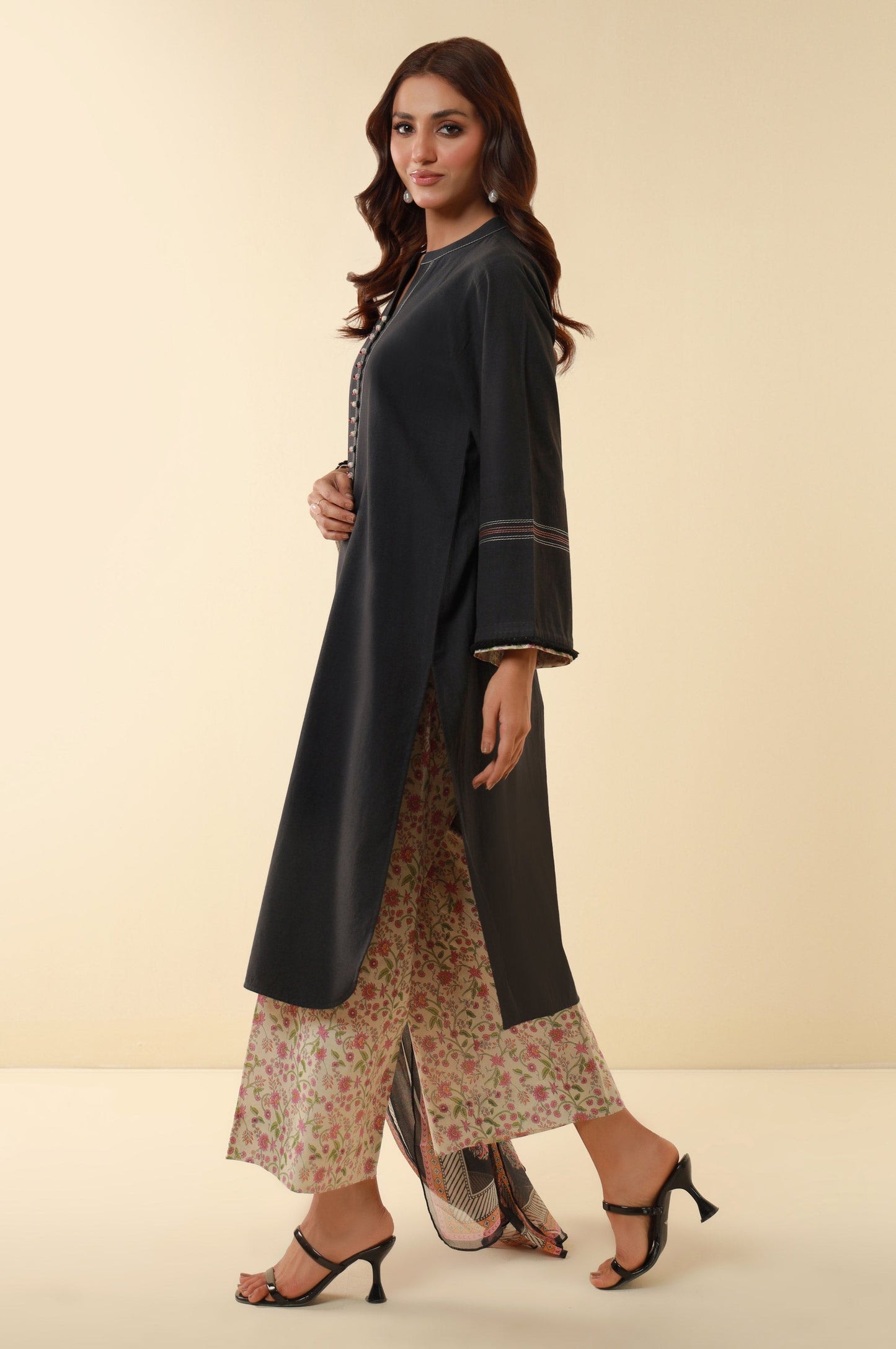 Stitched 3 Piece Lawn Suit