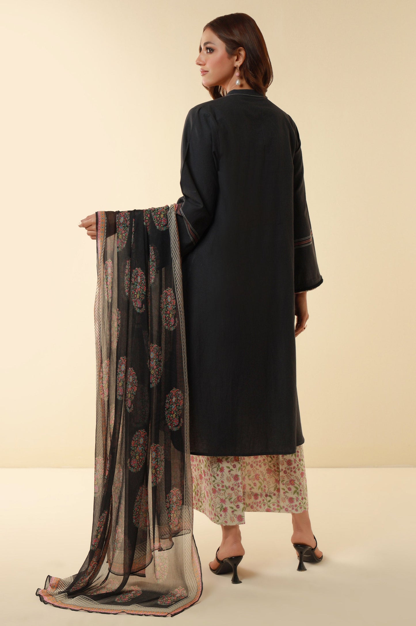 Stitched 3 Piece Lawn Suit