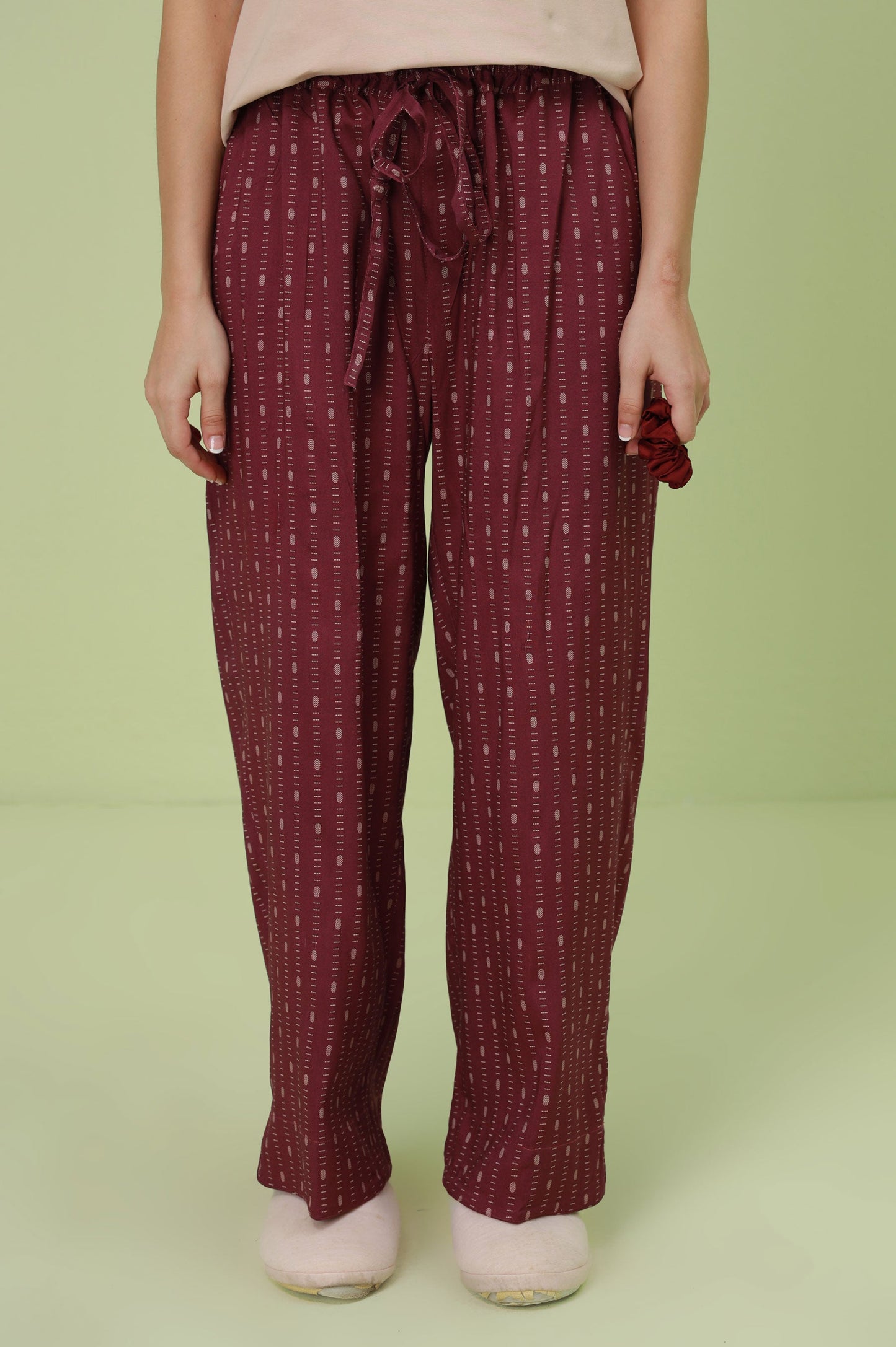 Basic Cambric Bottom - Maroon