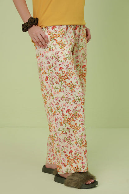 Basic Linen Viscose Bottom - Off White