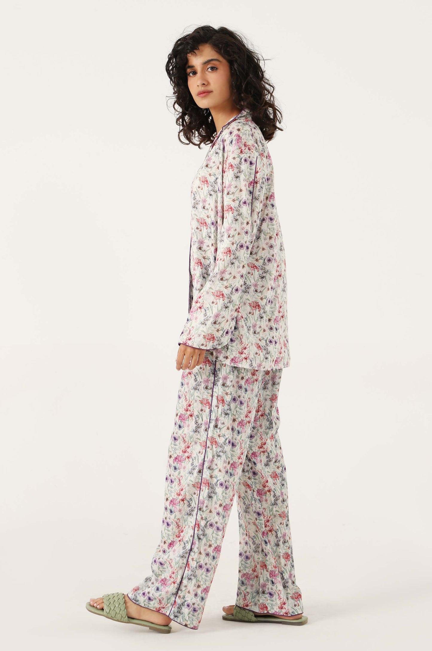 2 Piece PJ Set - Purple