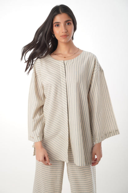 Stitched 2 Piece Yarn Dyed Co-ord Set