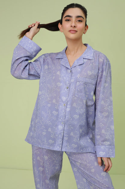 2 Piece PJ Set - Purple