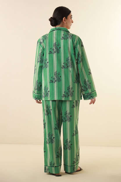2 Piece PJ Set - Green