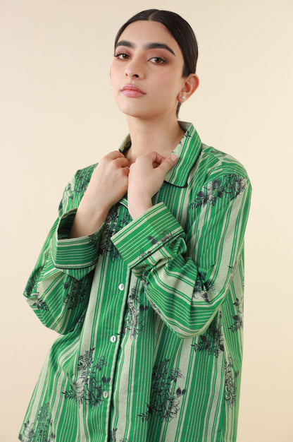 2 Piece PJ Set - Green