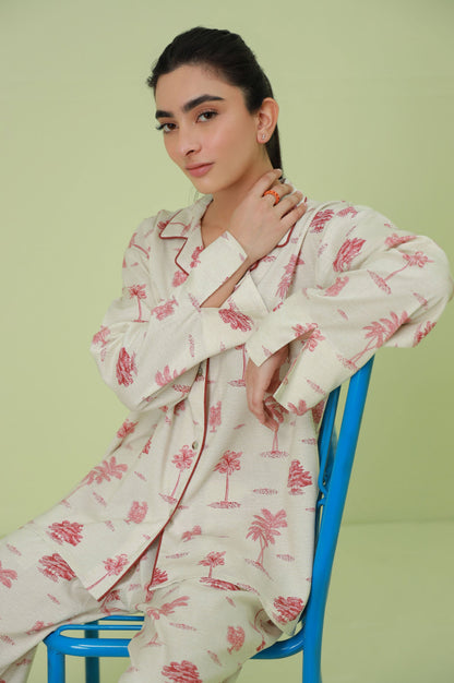 2 Piece PJ Set - Red
