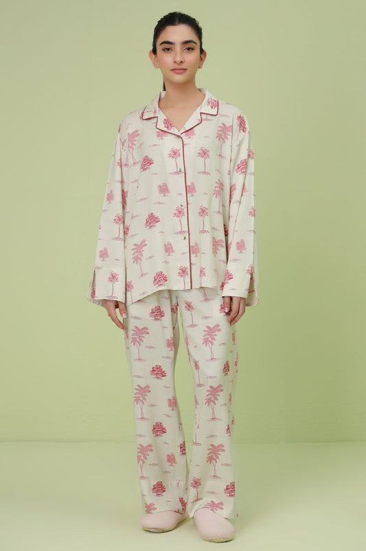 2 Piece PJ Set - Red
