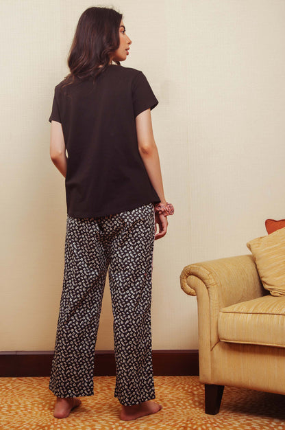 Printed Crew Neck Tee