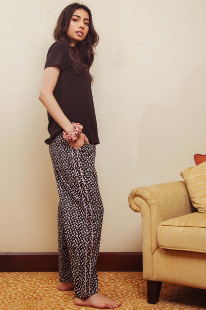 Printed Crew Neck Tee