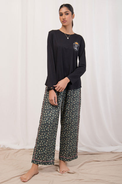 Printed Crew Neck Tee