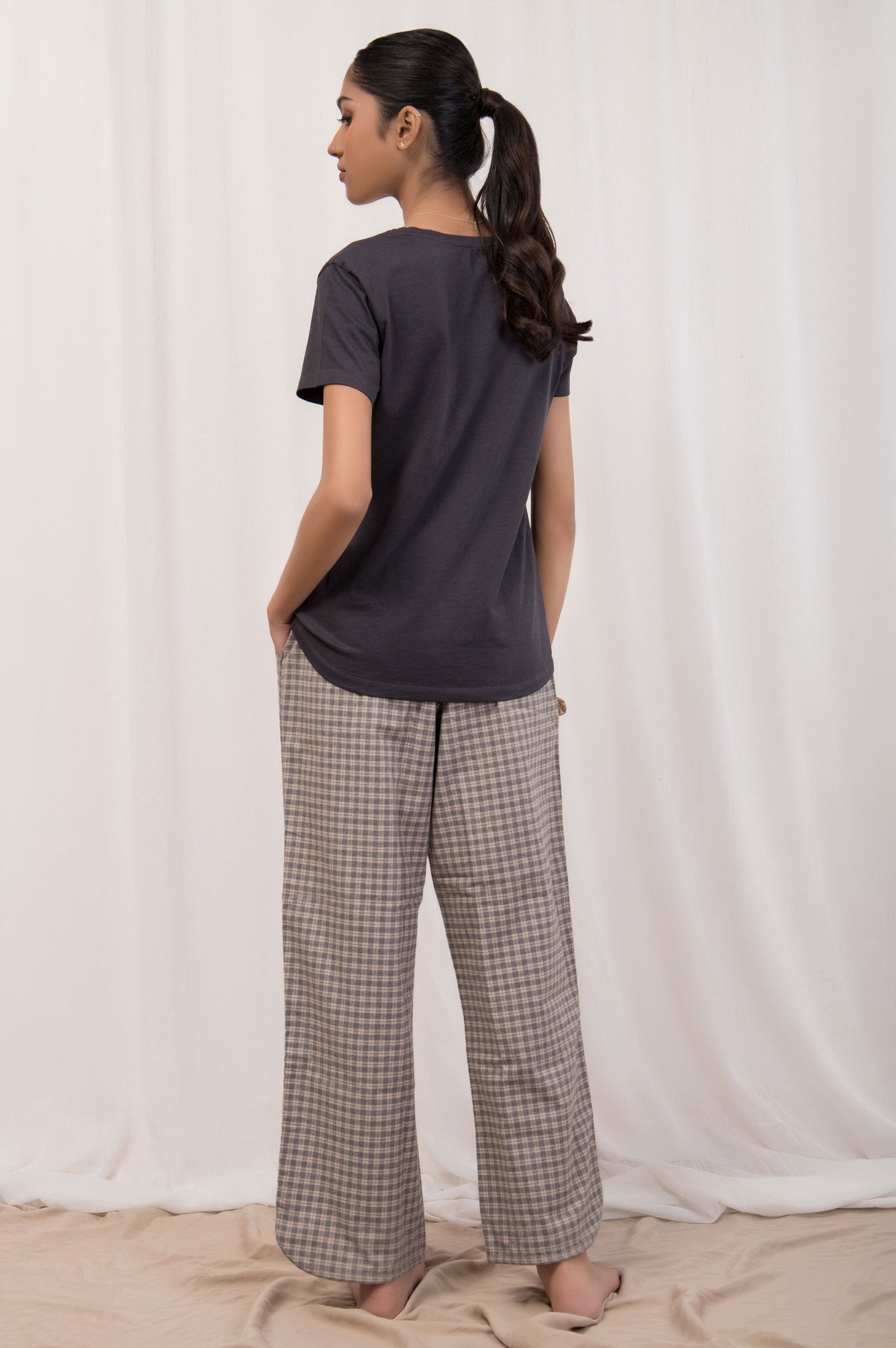 Printed Crew Neck Tee