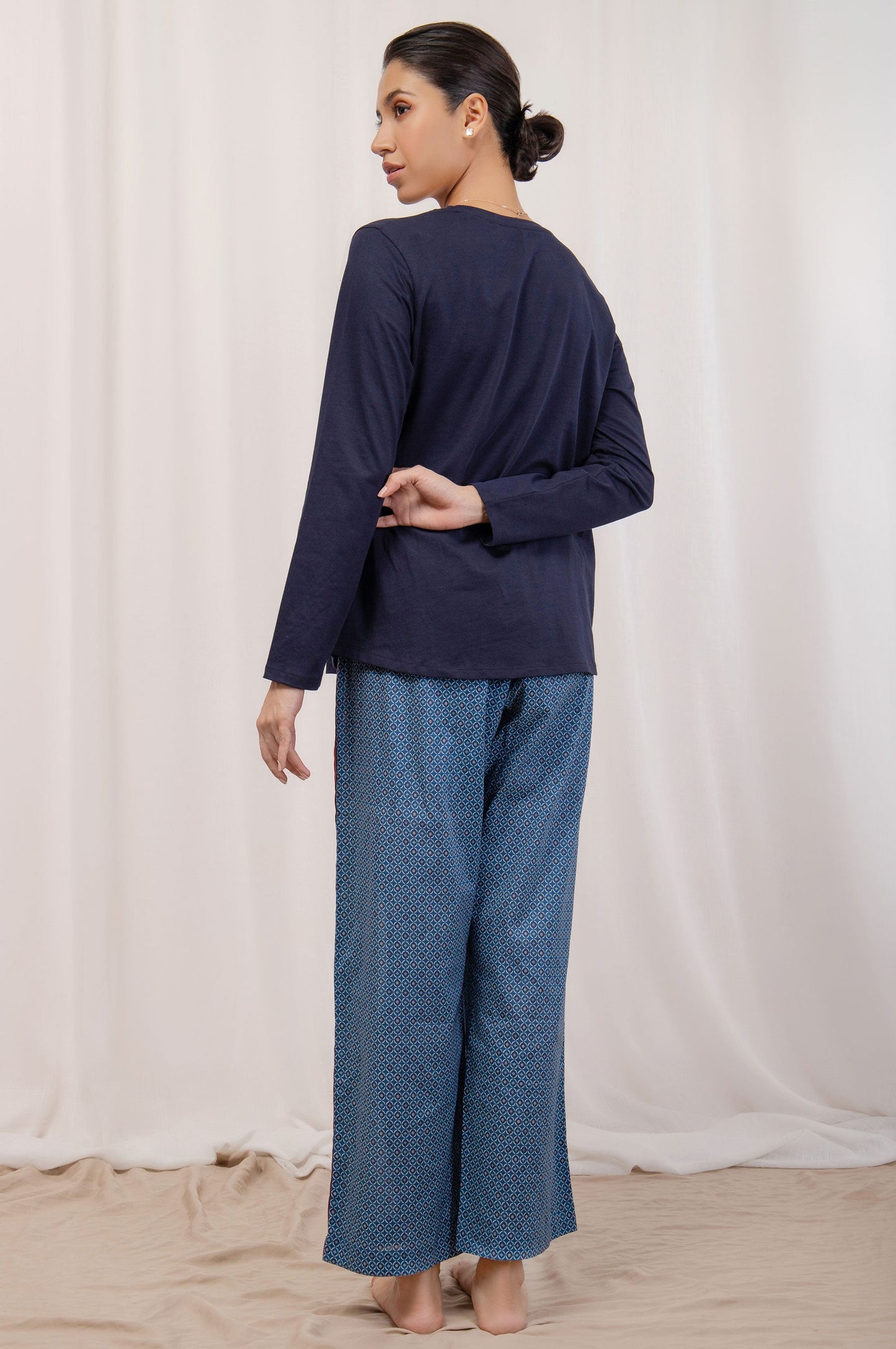 Printed Crew Neck Tee