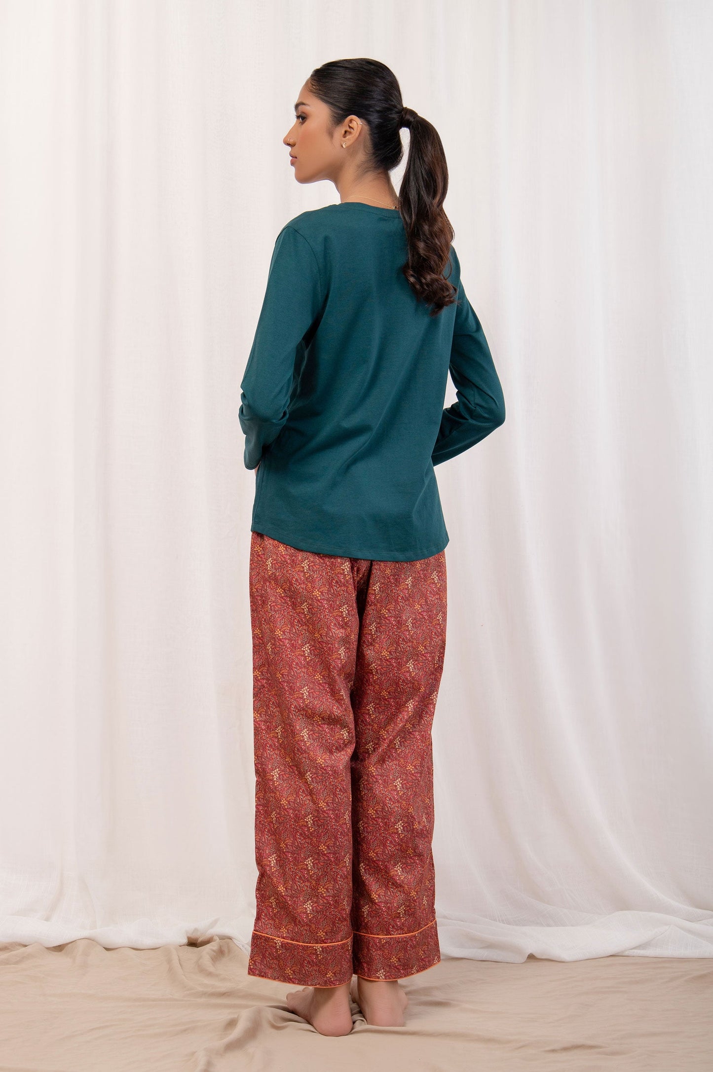 Printed Crew Neck Tee