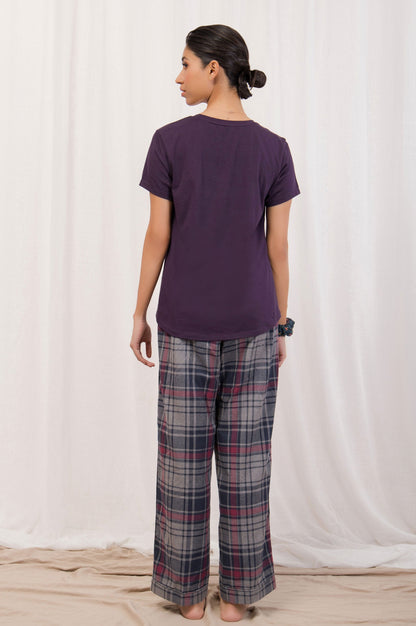 Printed Crew Neck Tee