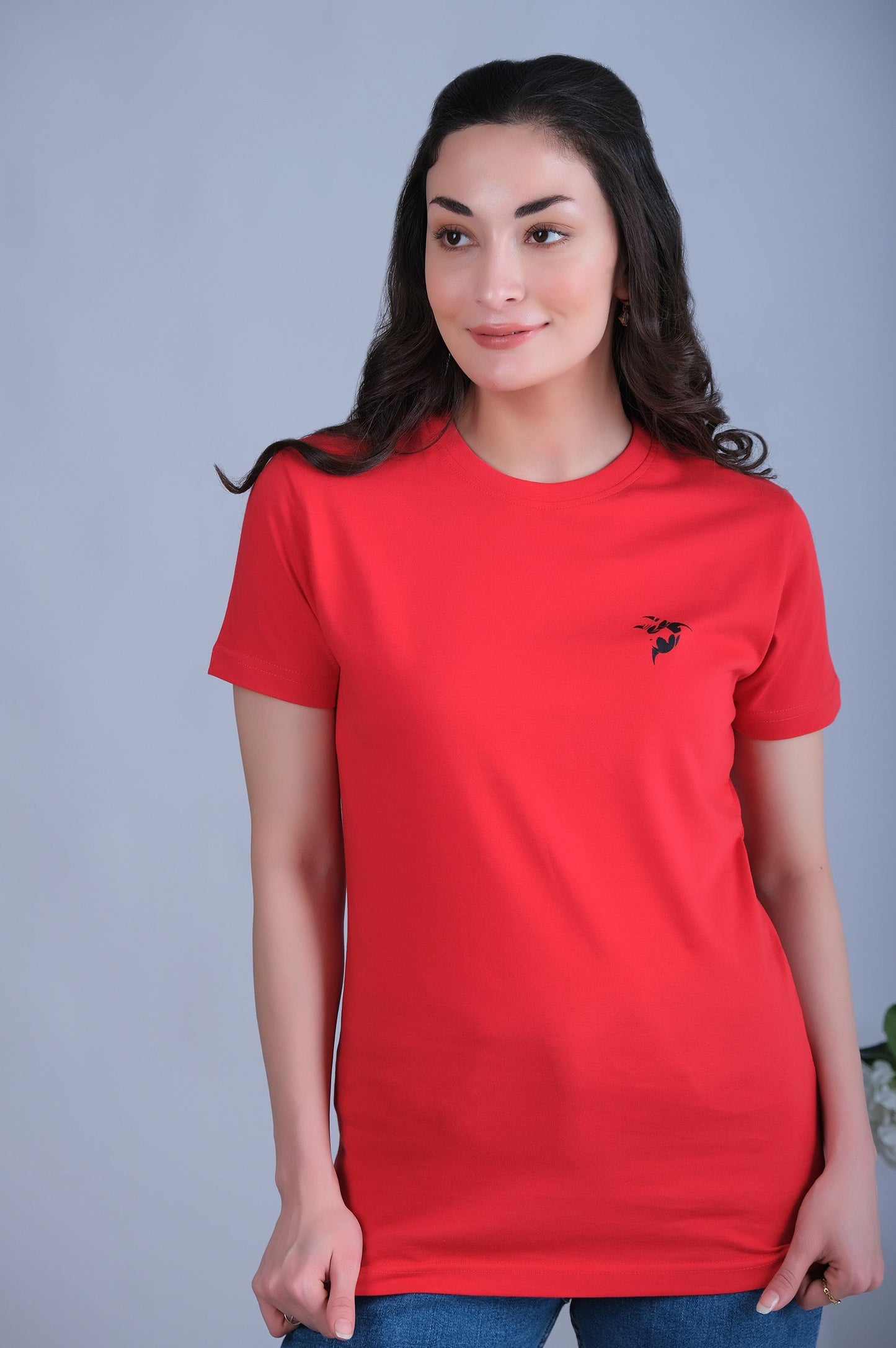Round Neck Red T-Shirt