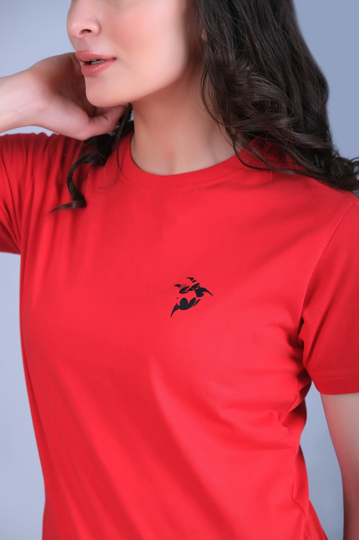 Round Neck Red T-Shirt