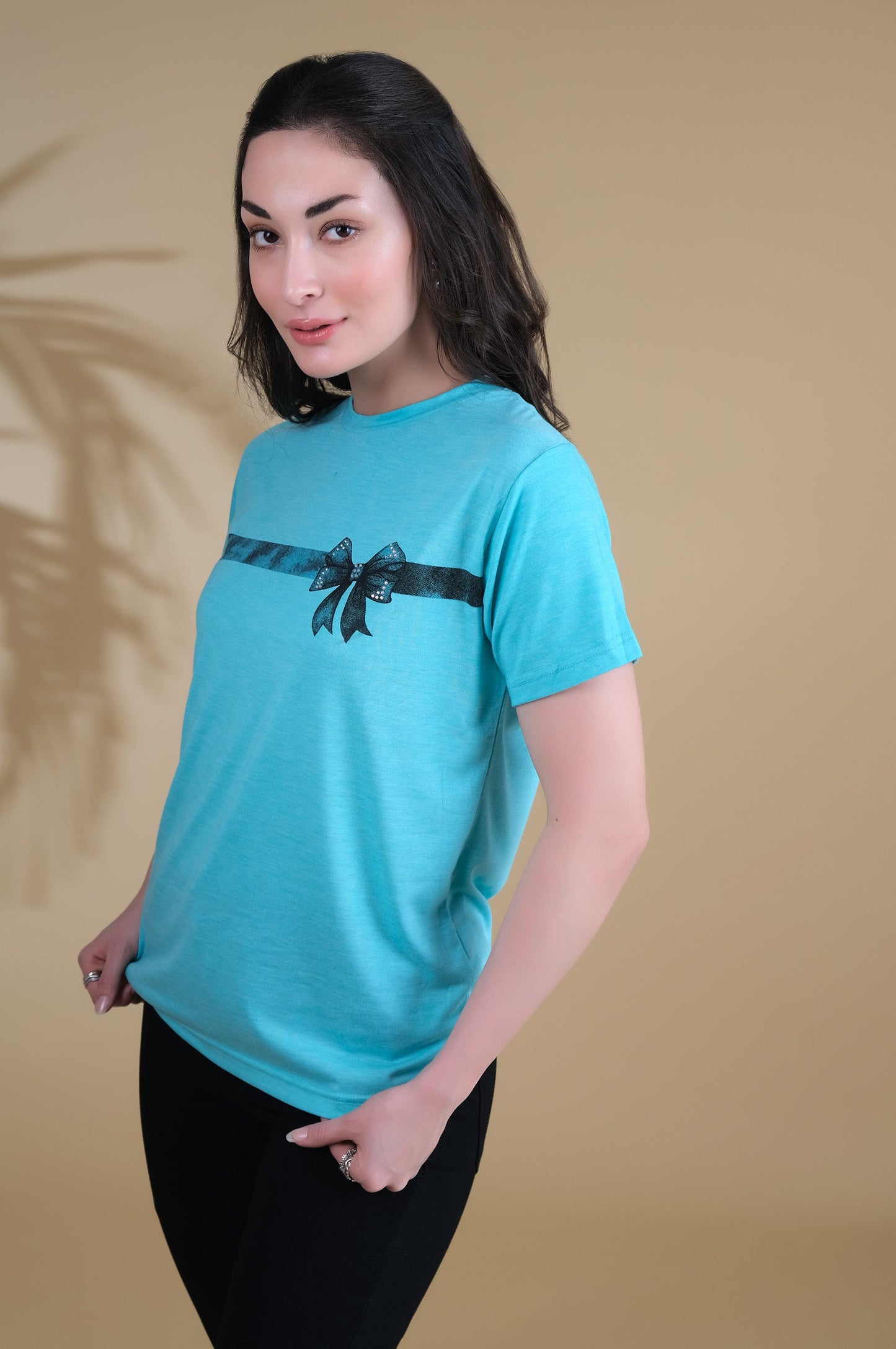 Round Neck Plain T-Shirt