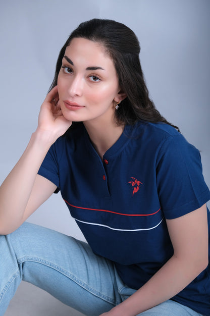 Blue T-Shirt with Zeen Logo