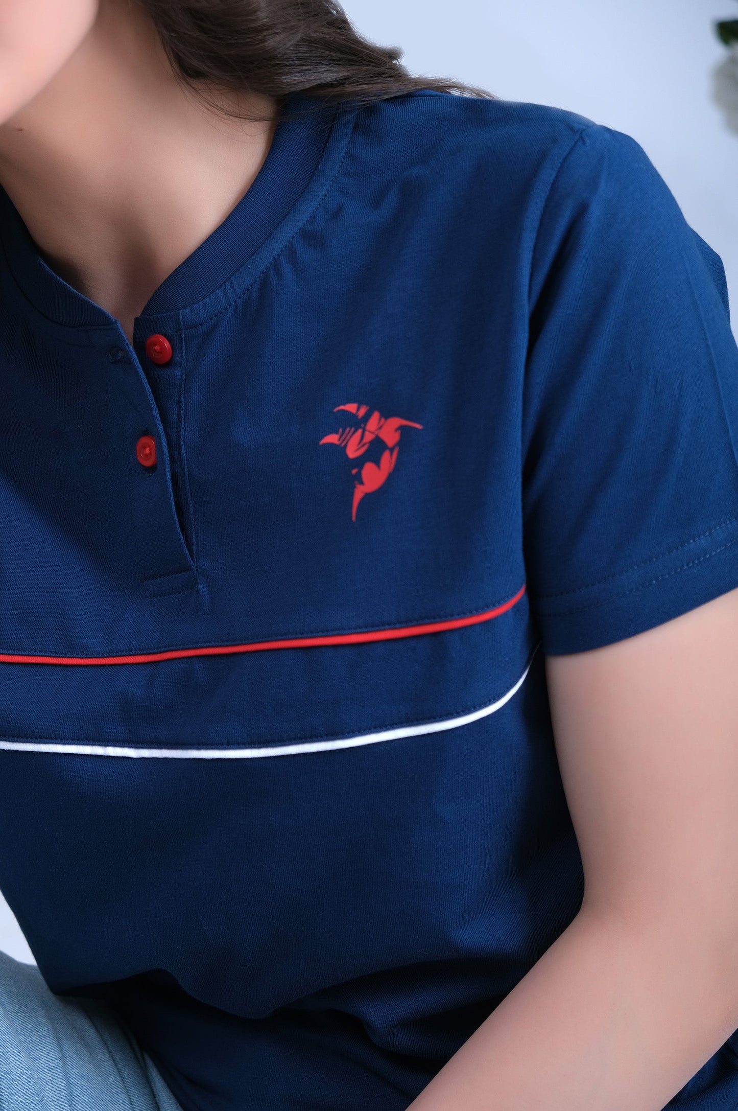 Blue T-Shirt with Zeen Logo
