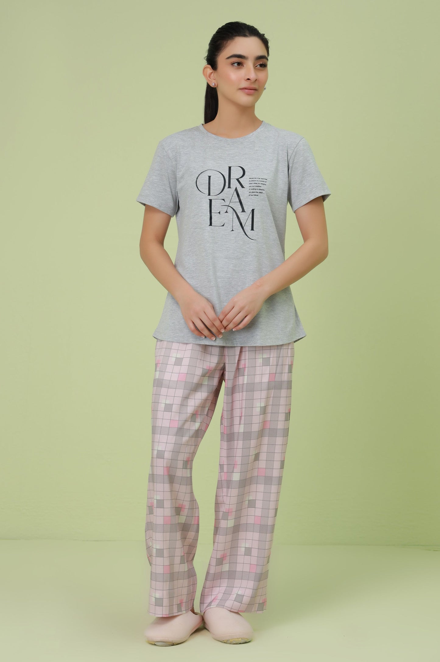 Crew Neck Half Sleeves Tee