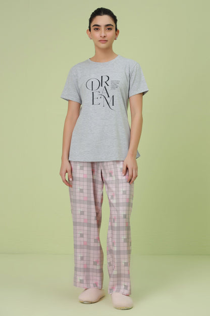 Crew Neck Half Sleeves Tee