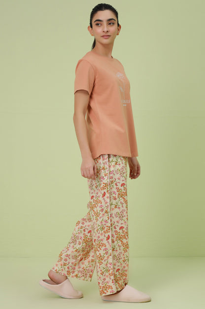 Crew Neck Half Sleeves Tee