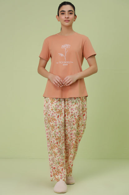 Crew Neck Half Sleeves Tee