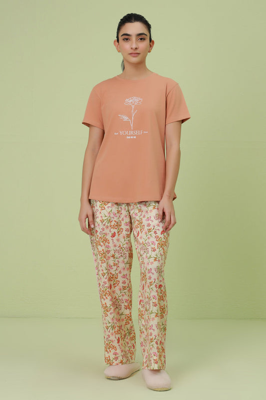 Crew Neck Half Sleeves Tee