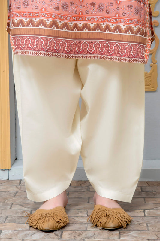 Basic Shalwar - Off White