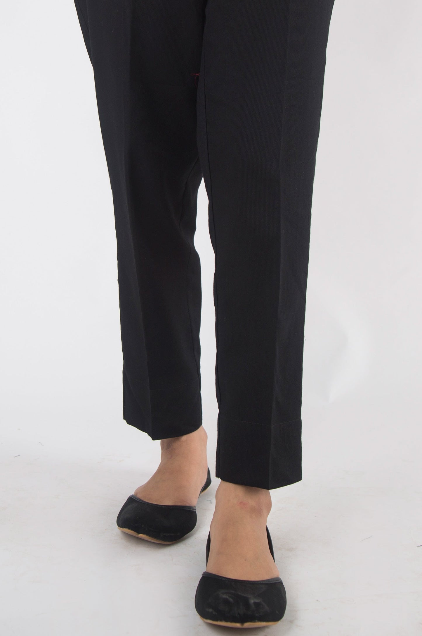 Basic Cottel Pants - Black