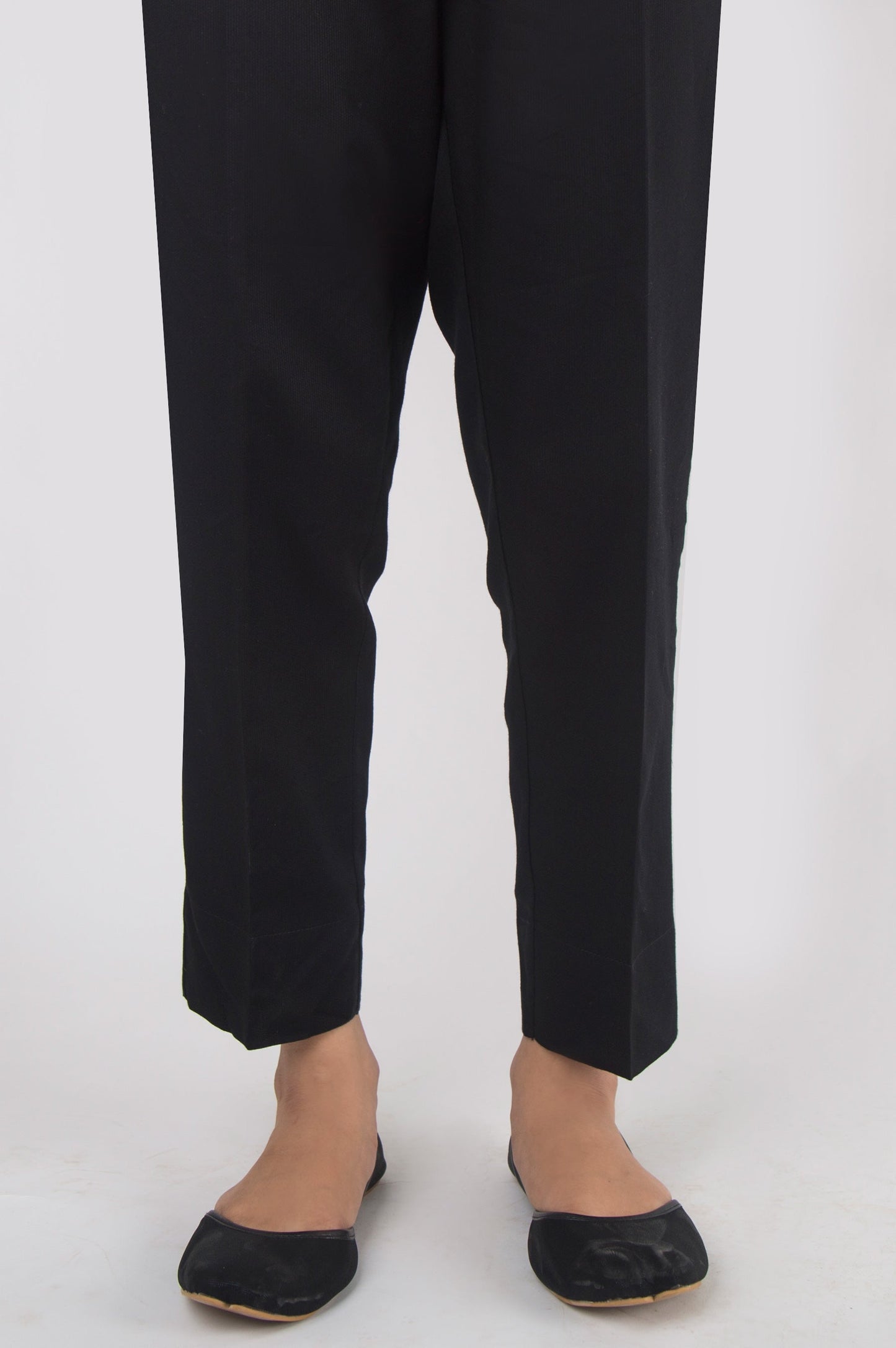 Basic Cottel Pants - Black