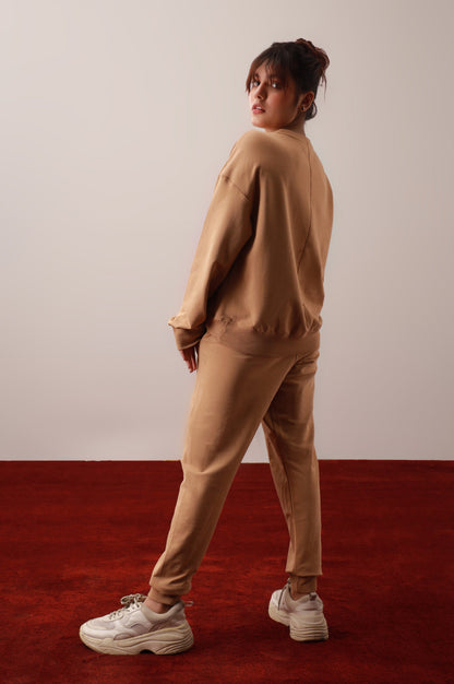 Beige Sweatsuit
