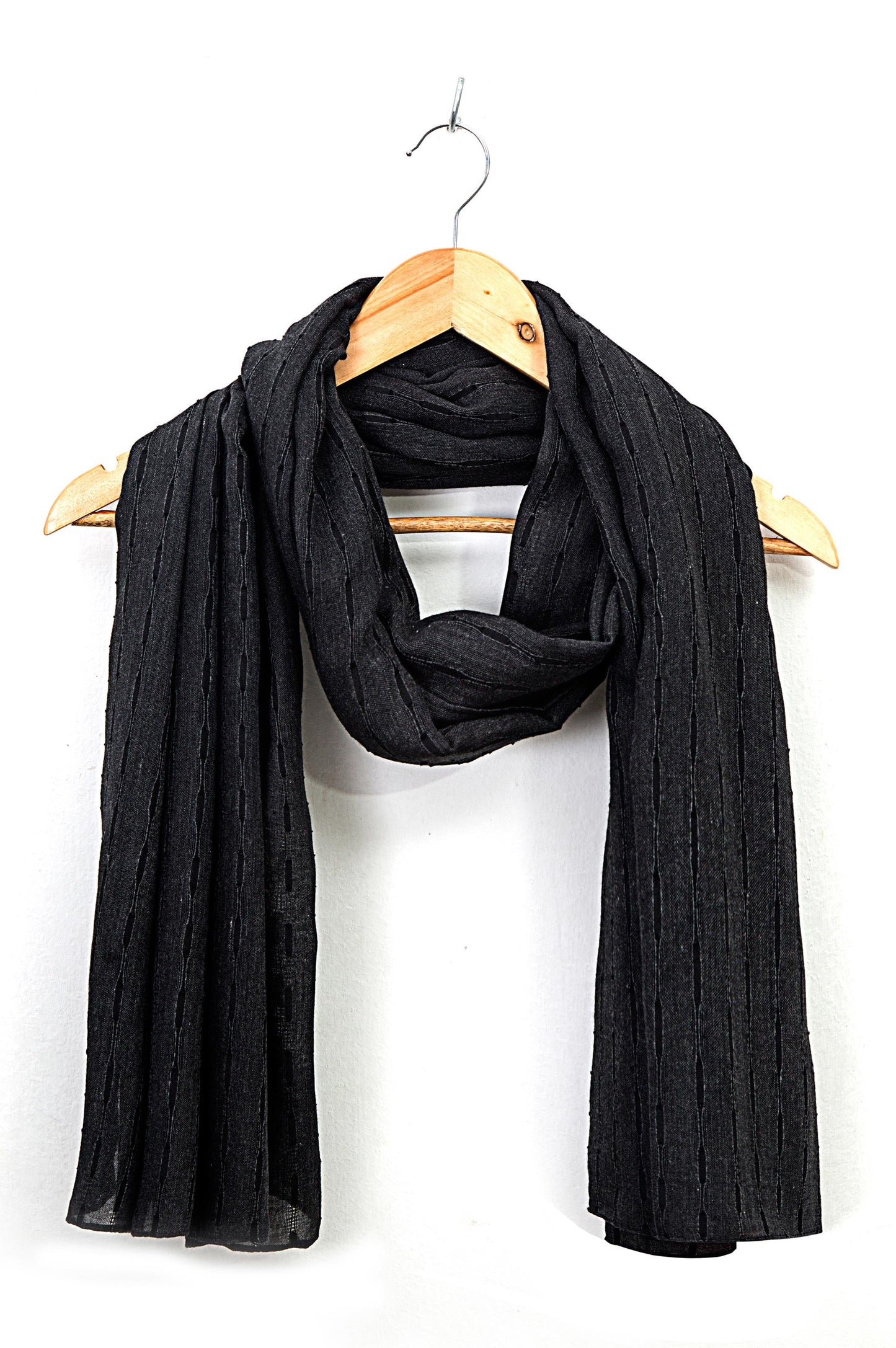 Solid Woven Scarf - Shadow