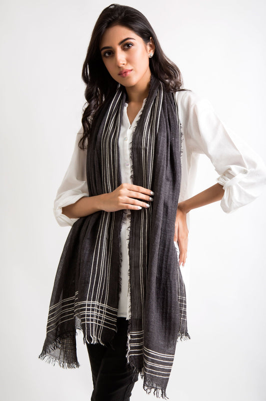 Woven Stripes Scarf