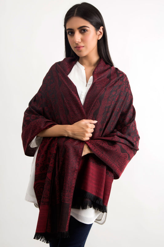 Woven Paisley Scarf