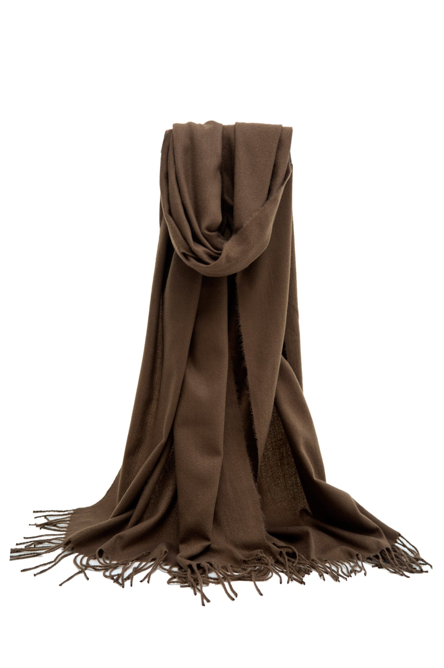 Khaki Textured Scarf
