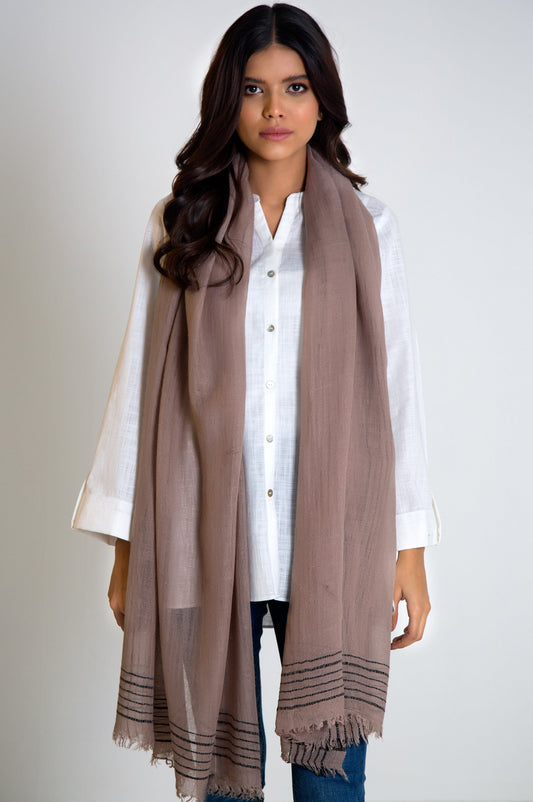 Solid Statement Scarf